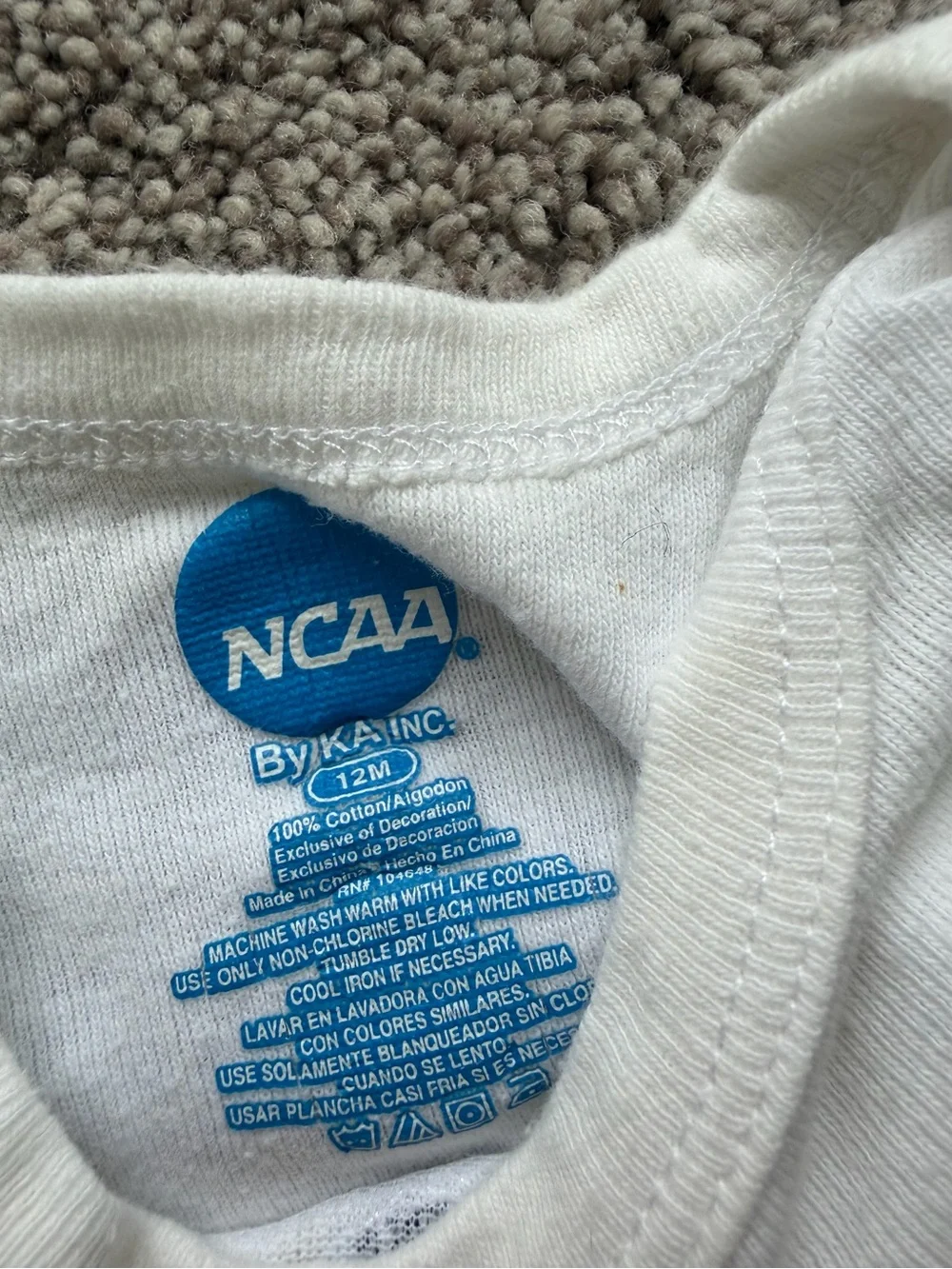 NCAA classic white